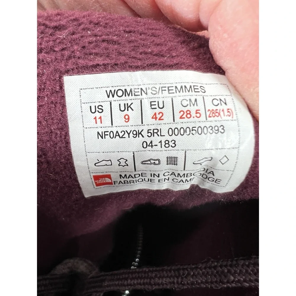 The‎ Northface Purna Luxe Waterproof Boots. Women's Size 11